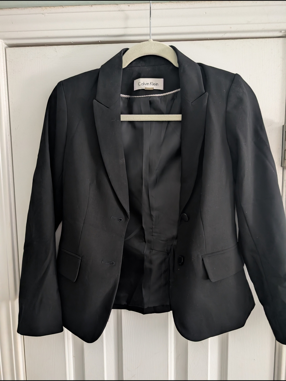 Calvin Klein Women's Black Classic Blazer